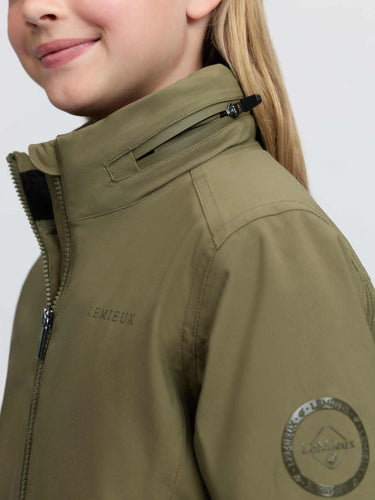 LeMieux Willow Green Young Rider Clarissa Crew Jacket| Online For Equine