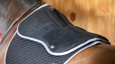 LeMieux Wither Relief Memory Foam Half Pad Black| Online For Equine