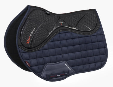 LeMieux X-Grip Silicone EuroJump Square Navy| Online For Equine