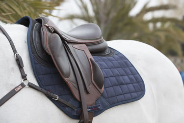 LeMieux X-Grip Silicone EuroJump Square Navy| Online For Equine