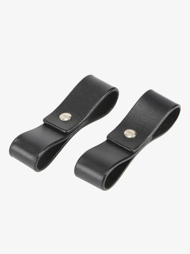 LeMieux Yard Headcollar Leather Component 2 pk Black| Online For Equine