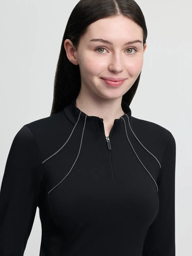 LeMieux Young Rider Airflow Base Layer Black| Online For Equine