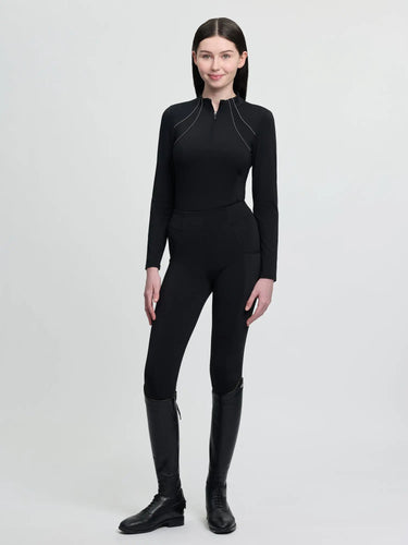 LeMieux Young Rider Airflow Base Layer Black| Online For Equine