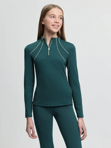 LeMieux Young Rider Airflow Base Layer Jungle| Online For Equine
