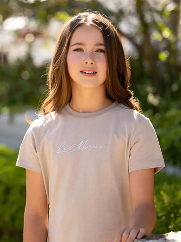 LeMieux Young Rider Arianna T-Shirt Almond| Online For Equine