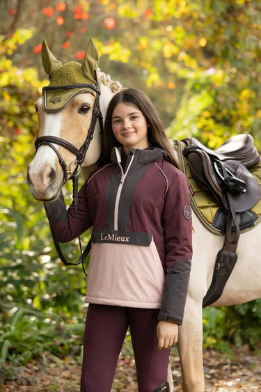 LeMieux Young Rider Bailey Waterproof Anorak Bramble| Online For Equine