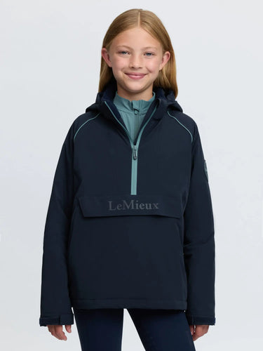 LeMieux Young Rider Bailey Waterproof Anorak Navy| Online For Equine