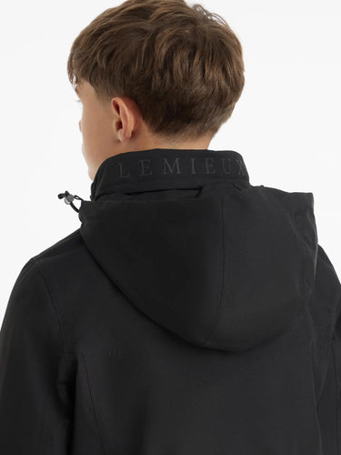 LeMieux Young Rider Boys Waterproof Team Jacket Black| Online For Equine