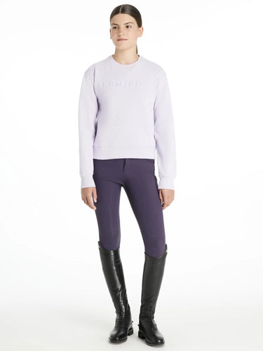 LeMieux Young Rider Carmen Crew Sweat Lilac| Online For Equine