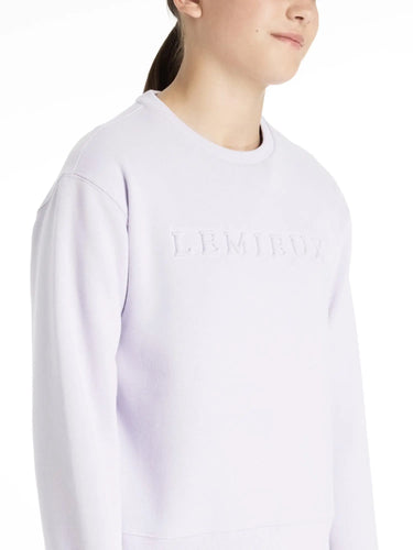 LeMieux Young Rider Carmen Crew Sweat Lilac| Online For Equine
