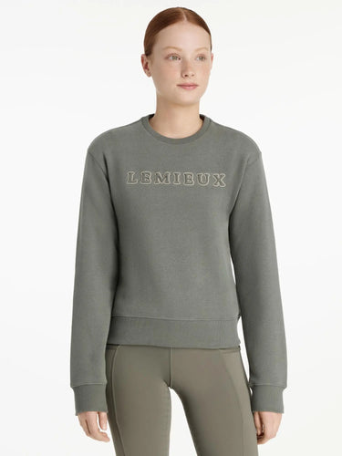 LeMieux Young Rider Carmen Crew Sweat Rosemary| Online For Equine