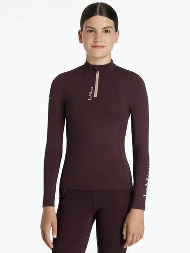LeMieux Young Rider Classique Base Layer Damson| Online For Equine