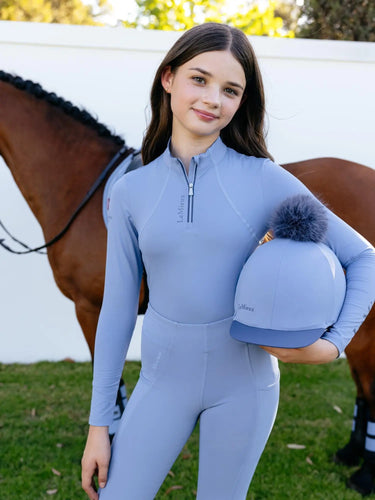 LeMieux Young Rider Classique Base Layer Powder Blue| Online For Equine
