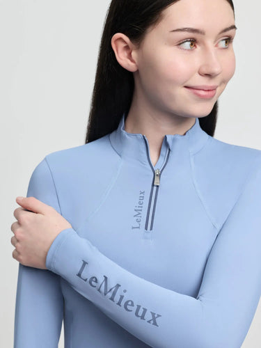 LeMieux Young Rider Classique Base Layer Powder Blue| Online For Equine