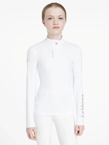 LeMieux Young Rider Classique Base Layer White| Online For Equine