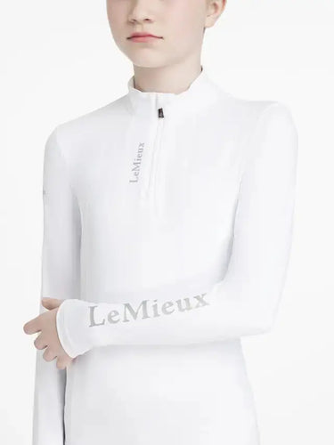 LeMieux Young Rider Classique Base Layer White| Online For Equine