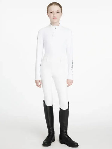 LeMieux Young Rider Classique Base Layer White| Online For Equine