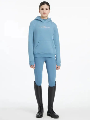LeMieux Young Rider Classique Hoodie Ice Blue