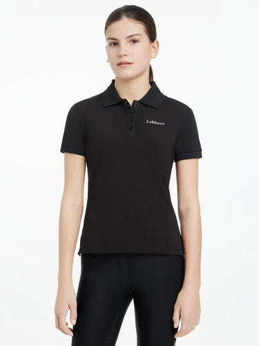 LeMieux Young Rider Classique Polo Shirt Black| Online For Equine