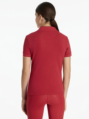 LeMieux Young Rider Classique Polo Shirt Chilli| Online For Equine