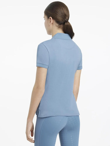 LeMieux Young Rider Classique Polo Shirt Ice Blue