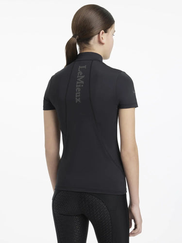 LeMieux Young Rider Classique Short Sleeve Base Layer Black| Online For Equine