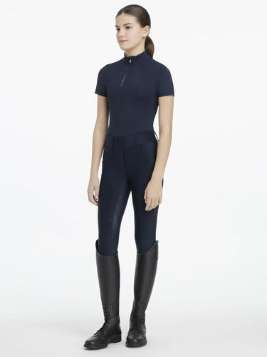 LeMieux Young Rider Classique Short Sleeve Base Layer Navy| Online For Equine