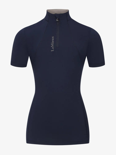 LeMieux Young Rider Classique Short Sleeve Base Layer Navy| Online For Equine