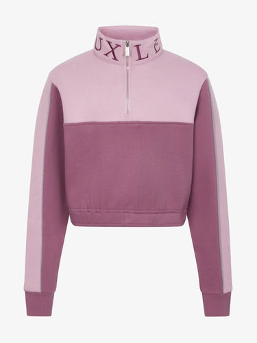 LeMieux Young Rider Cropped Kate Quarter Zip Mallow| Online For Equine