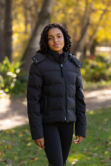 LeMieux Young Rider Daisy Waterproof Coat Black| Online For Equine