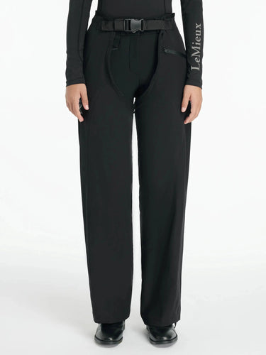 Buy LeMieux Young Rider Drytex Stormwear Waterproof Chaps Black | Online for Equine