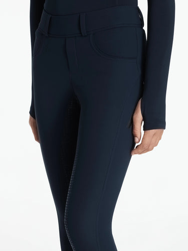 LeMieux Young Rider Ella Brushed Breggings Navy| Online For Equine