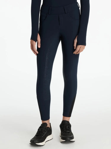 LeMieux Young Rider Ella Brushed Breggings Navy| Online For Equine