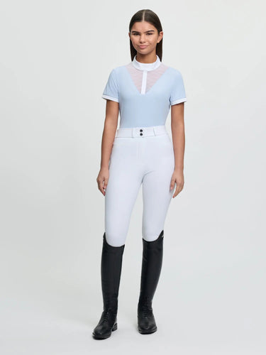 LeMieux Young Rider Eva Short Sleeve Show Shirt Mist| Online For Equine