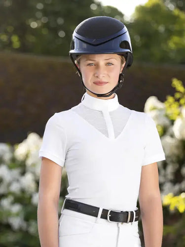 LeMieux Young Rider Eva Short Sleeve Show Shirt White| Online For Equine