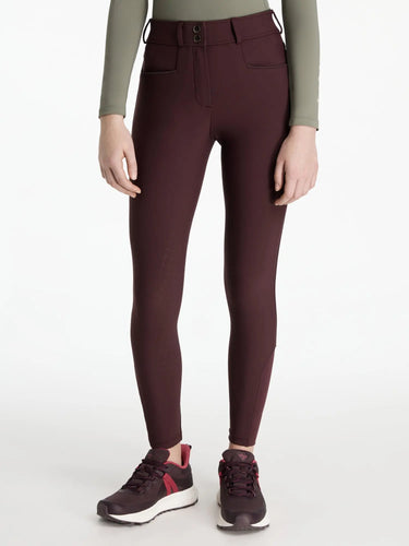 LeMieux Young Rider Full Seat Izzy Breeches Damson| Online For Equine
