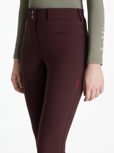 LeMieux Young Rider Full Seat Izzy Breeches Damson| Online For Equine