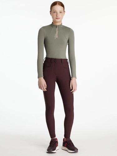 LeMieux Young Rider Full Seat Izzy Breeches Damson| Online For Equine