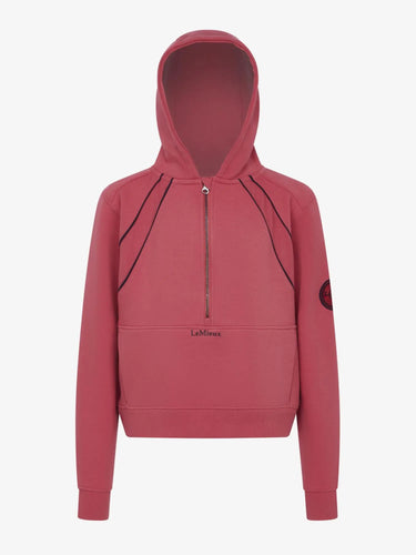 LeMieux Young Rider Hettie Half Zip Hoodie Cranberry| Online For Equine