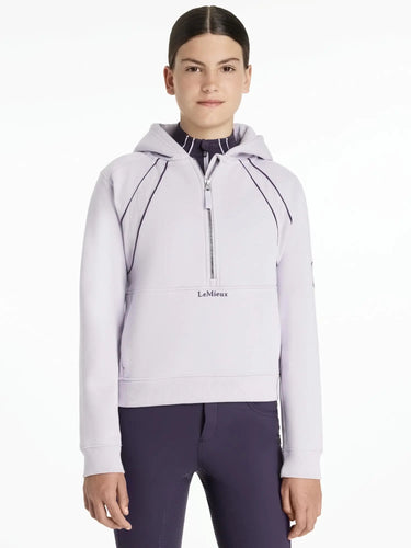 LeMieux Young Rider Hettie Half Zip Hoodie Lilac| Online For Equine