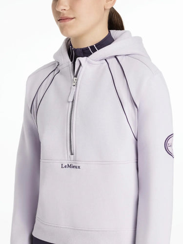 LeMieux Young Rider Hettie Half Zip Hoodie Lilac| Online For Equine