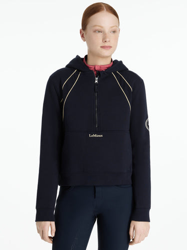 LeMieux Young Rider Hettie Half Zip Hoodie Navy| Online For Equine