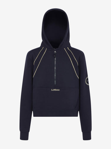 LeMieux Young Rider Hettie Half Zip Hoodie Navy| Online For Equine