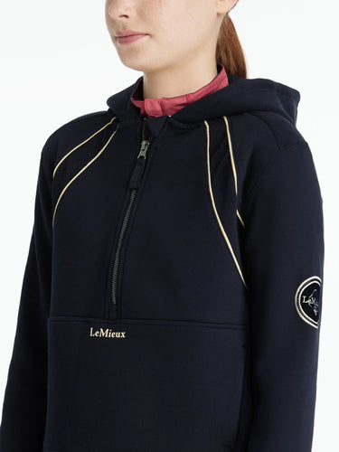 LeMieux Young Rider Hettie Half Zip Hoodie Navy| Online For Equine