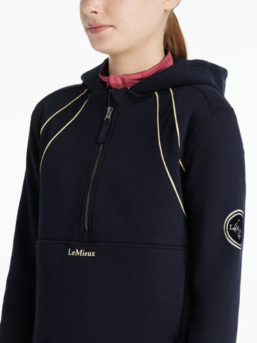 LeMieux Young Rider Hettie Half Zip Hoodie Navy| Online For Equine