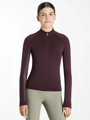 LeMieux Young Rider Hope Lightweight Base Layer Damson| Online For Equine