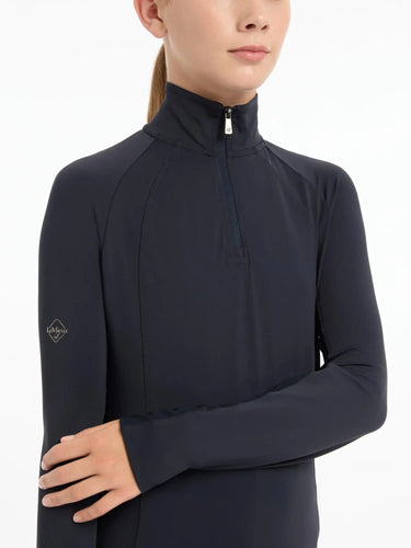 Buy LeMieux Young Rider Hope Sunstopper Lightweight Base Layer Navy | Online for Equine