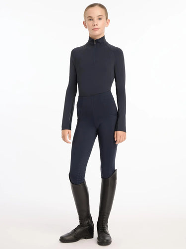 Buy LeMieux Young Rider Hope Sunstopper Lightweight Base Layer Navy | Online for Equine