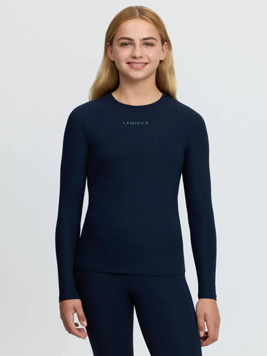 LeMieux Young Rider Hybrid Sports Top Navy| Online For Equine