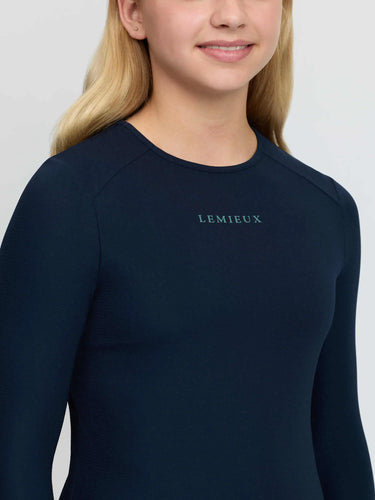 LeMieux Young Rider Hybrid Sports Top Navy| Online For Equine